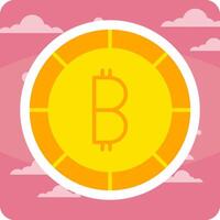 bitcoin vector pictogram