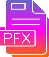 pfx glyph helling icoon vector
