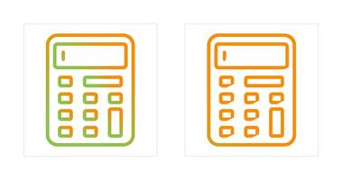 rekenmachine vector pictogram