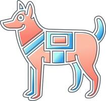 leger hond vector icoon