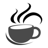 ai gegenereerd gemakkelijk koffie logo. vector illustratie