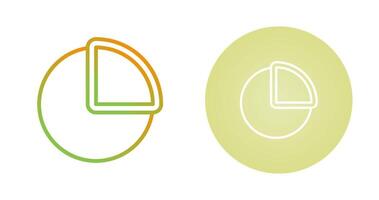 cirkeldiagram vector pictogram