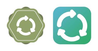 recycling symbool vector icoon