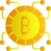 bitcoin vector pictogram