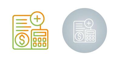 budget vector pictogram