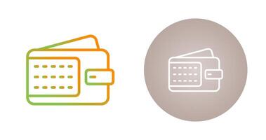 portemonnee vector pictogram