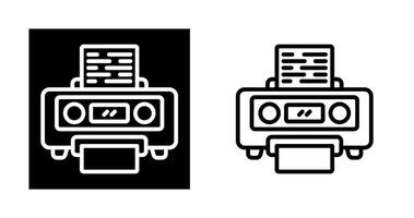 printer vector pictogram