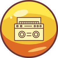 boombox vector icoon