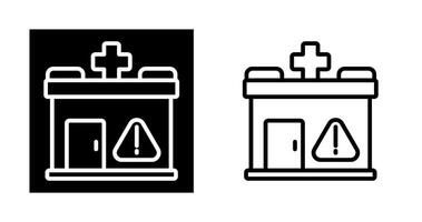 ziekenhuis vector pictogram