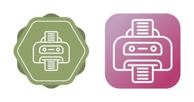 printer vector pictogram