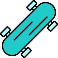 skateboard vector pictogram