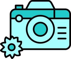 foto camera vector pictogram