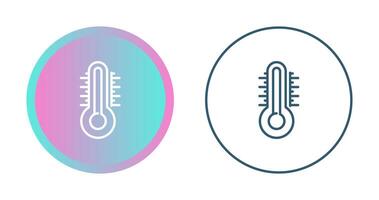 thermometer vector pictogram