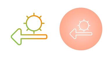 zon vector pictogram