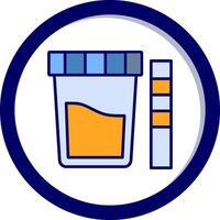 urine test vector icoon