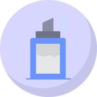 deodorant vlak bubbel icoon vector