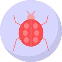 insect vlak bubbel icoon vector