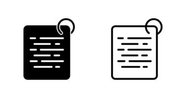 document vector pictogram