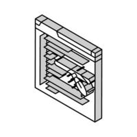 debuggen code software isometrische icoon vector illustratie