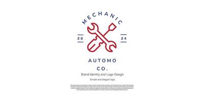 mechanisch amd automotive logo ontwerp voor logo ontwerper of web ontwikkelaar vector