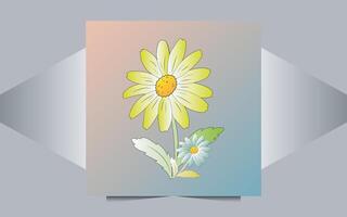bloemen vector ontwerp, bloemen illustratie