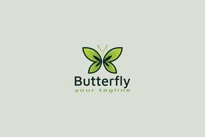 creatief vlinder logo sjabloon ontwerp vector