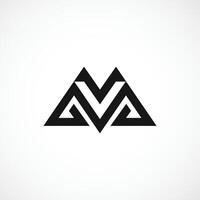 modern m brief logo, m abstract logo ontwerp concept geïsoleerd vector sjabloon illustratie