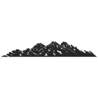hand- getrokken bergen vector illustratie