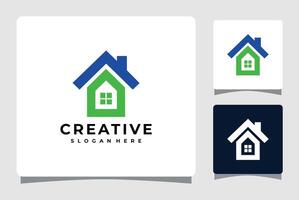 echt landgoed gebouw en huis logo voor bedrijf bouw vector