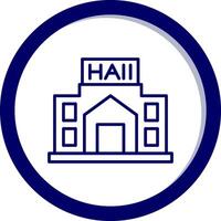 stad hal vector icoon