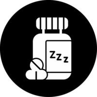 slapen pillen vector icoon