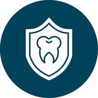 tandheelkundige bescherming vector icon