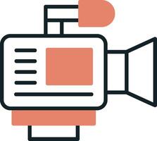 videocamera vector pictogram