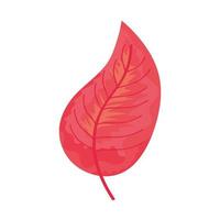 ecologie blad rood vector