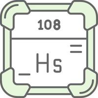 hassium groen licht filay icoon vector