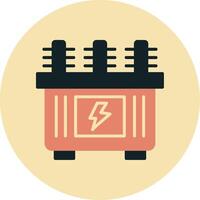 transformator vector pictogram