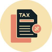 belasting korting vector icoon