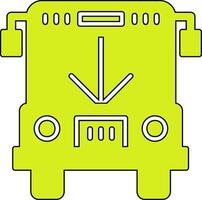 bus vector pictogram