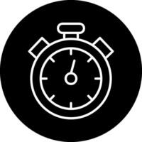 stopwatch vector pictogram