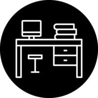 bureau vector pictogram