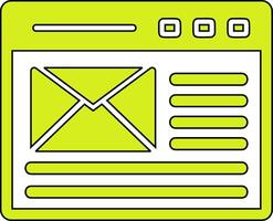 e-mail vector pictogram