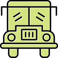 schoolbus vector pictogram