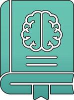 neurologie boek vector icoon