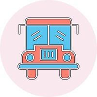 schoolbus vector pictogram