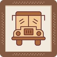 schoolbus vector pictogram