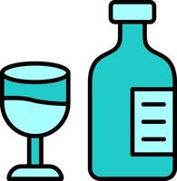 fles vector pictogram