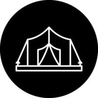 tent vector pictogram