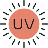 ultravoilet vector icoon