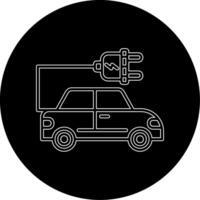 elektrische auto vector icon