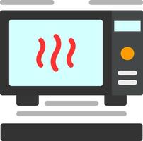 magnetron plat pictogram vector